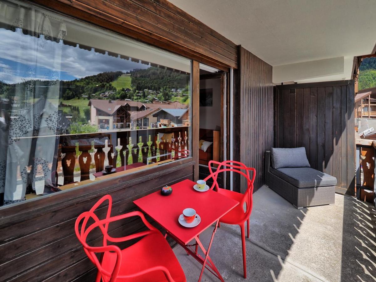 Vintage Chic -Central, Wifi, Mountain View Les Carroz d'Araches Eksteriør bilde