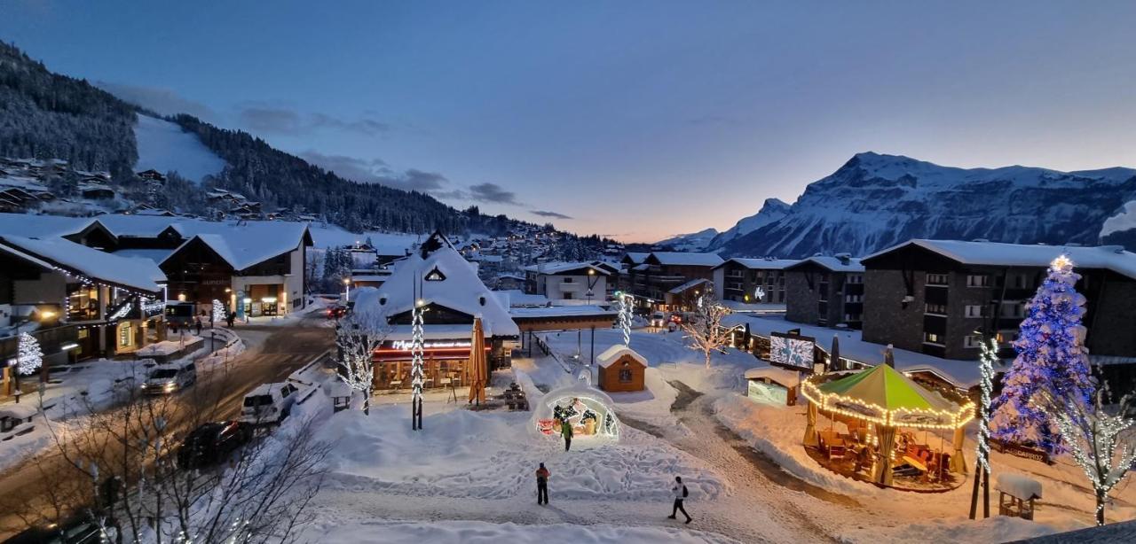 Vintage Chic -Central, Wifi, Mountain View Les Carroz d'Araches Eksteriør bilde