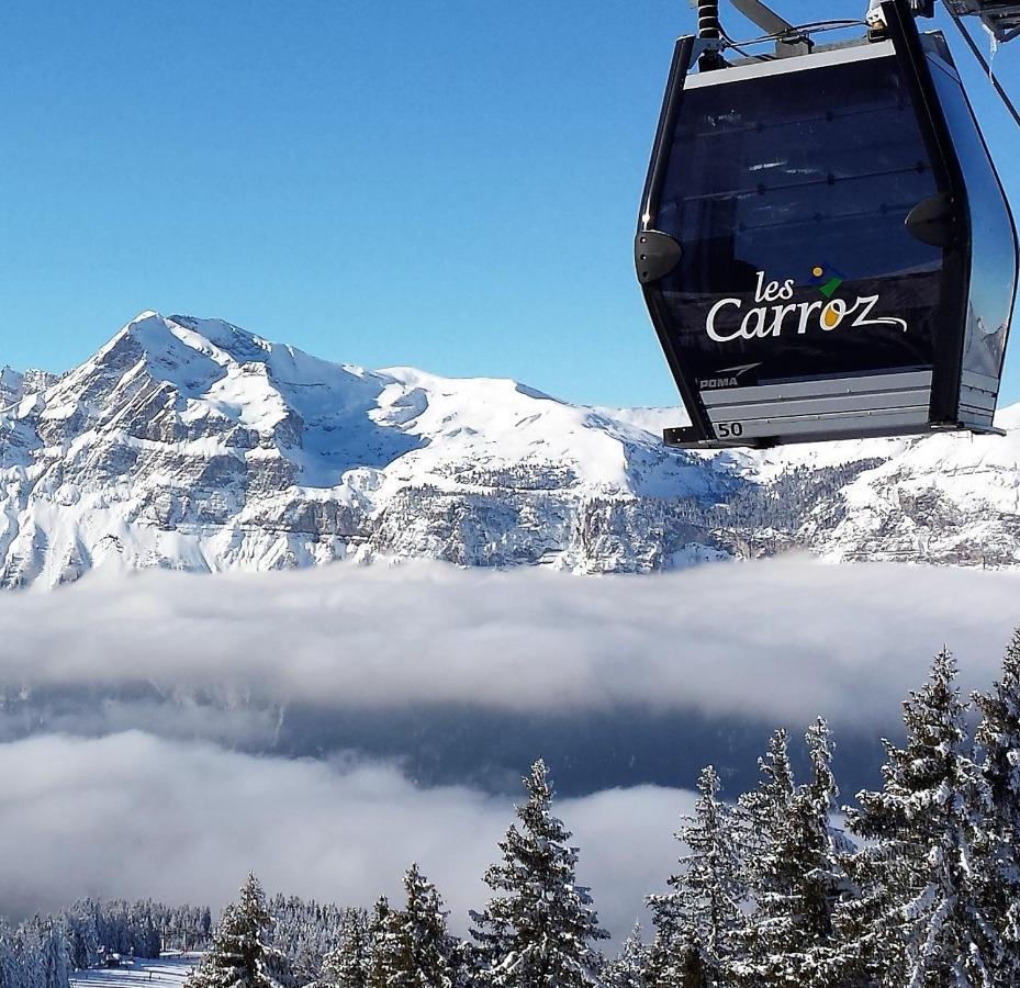 Vintage Chic -Central, Wifi, Mountain View Les Carroz d'Araches Eksteriør bilde