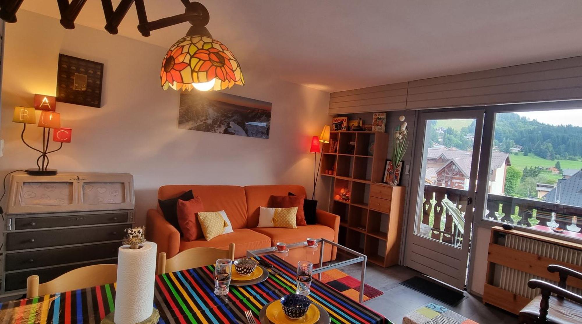 Vintage Chic -Central, Wifi, Mountain View Les Carroz d'Araches Eksteriør bilde